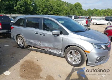 2020 Honda Odyssey Ex-L/Ex-L W/Navi Res из США, поврежденный, VIN 5FNRL6H7XLB019745